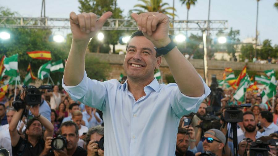 L'opposizione conservatrice spagnola si prefiggeva la vittoria decisiva in Andalusia