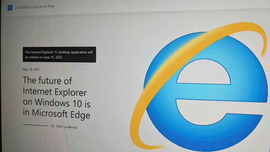 Lo spegnimento di Internet Explorer causa problemi in Giappone "per mesi"