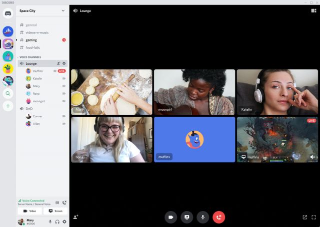 How to create server folders on Discord