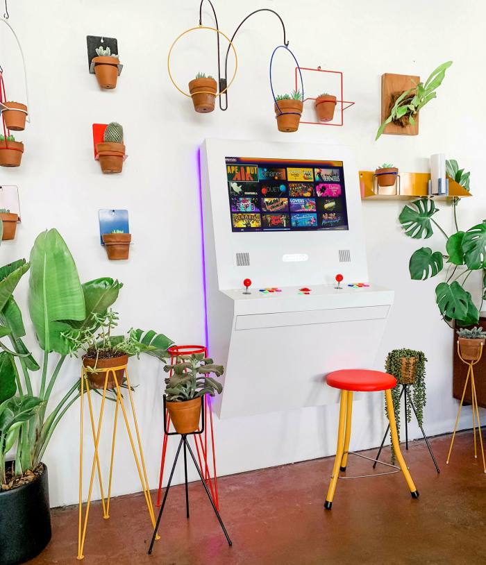 Uno schermo arcade Polycade