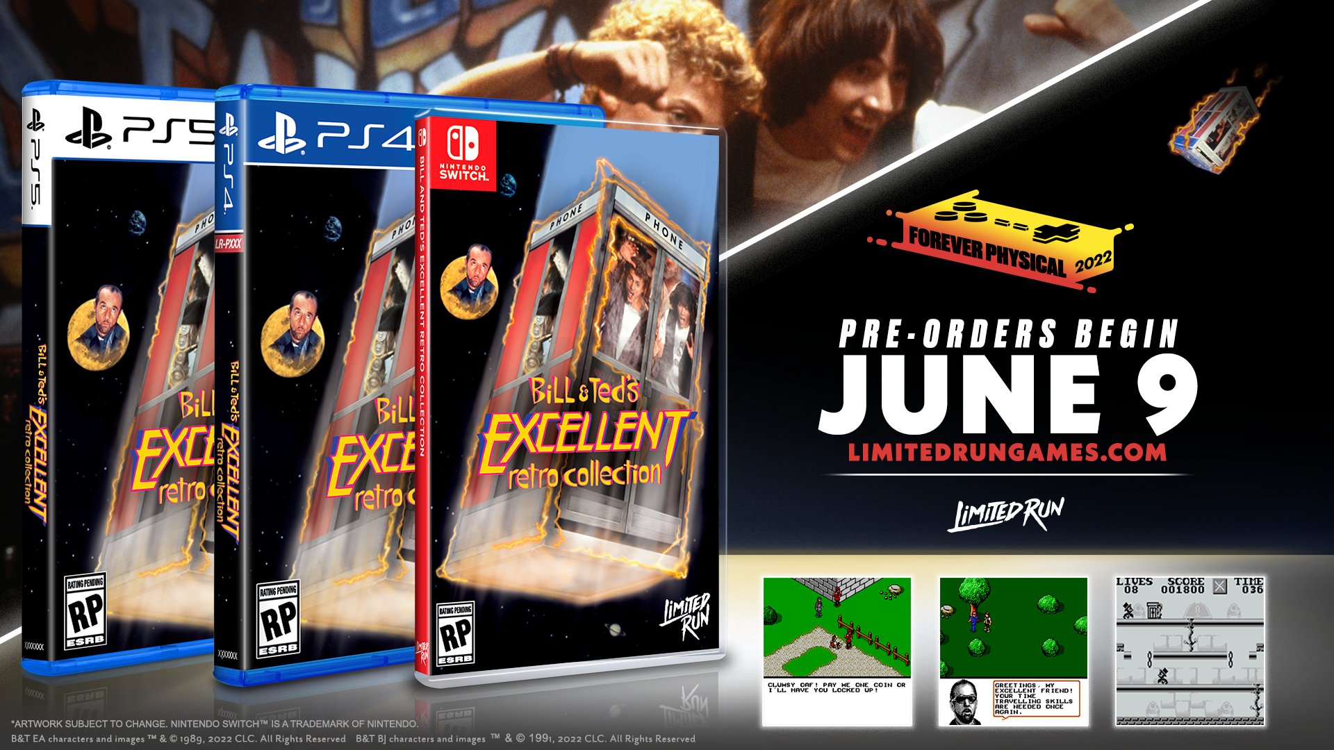 Annunciata l'eccellente collezione retrò di Bill & Ted per PS5, PS4, Switch e PC