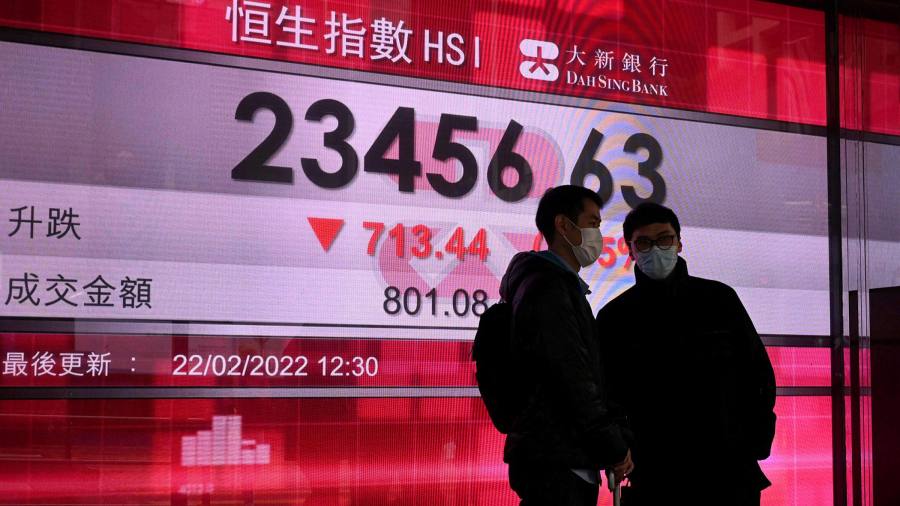 Le azioni cinesi scendono per la minaccia di nuovi blocchi Covid