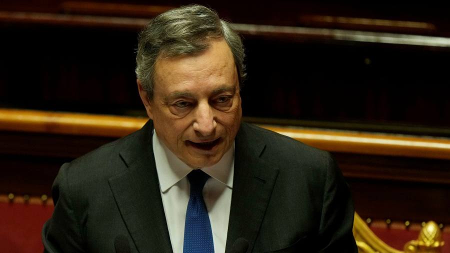 Mario Draghi si offre di rimanere come primo ministro italiano nonostante abbia criticato i partner della coalizione