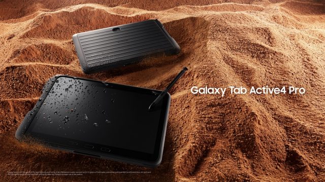 Samsung’s Galaxy Tab Active4 Pro is designed to take some hits