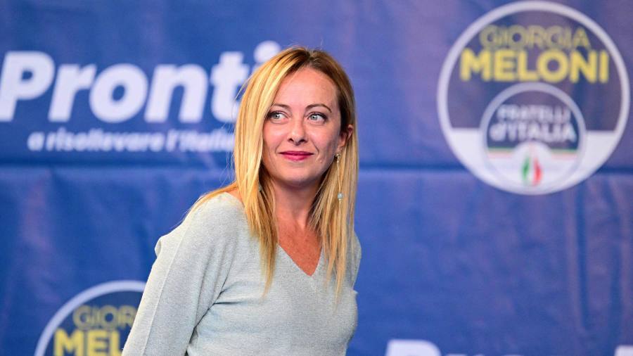 L'italiana Meloni stende il manifesto politico