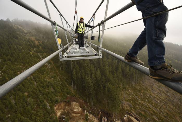 Costruzione della passerella