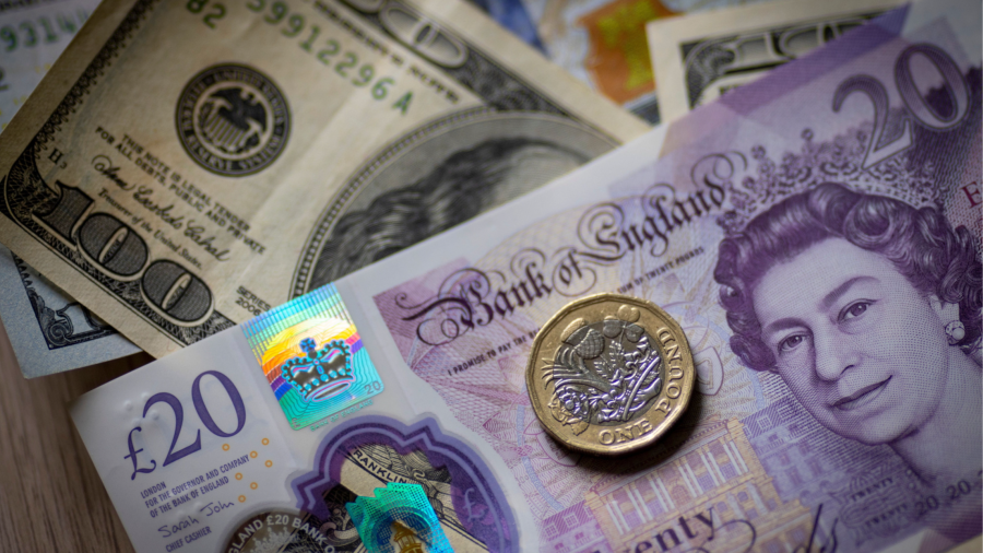 La sterlina è in rialzo nel commercio asiatico dopo aver toccato il minimo storico rispetto al dollaro