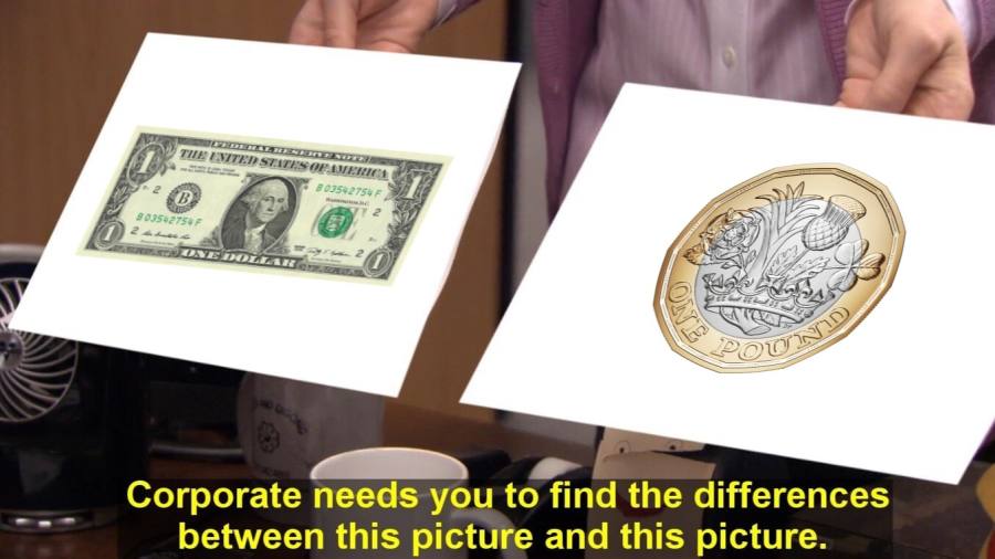 Sterlina: una parità di peccato