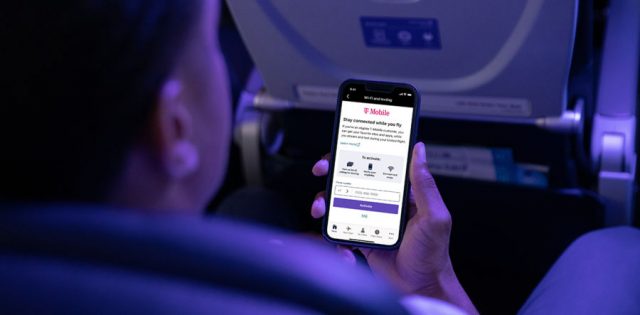 T-Mobile brings in-flight coverage to United Airlines