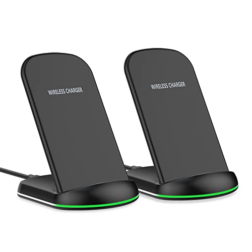 Yootech [2 Pack] Caricabatterie wireless, ricarica wireless max 10 W...