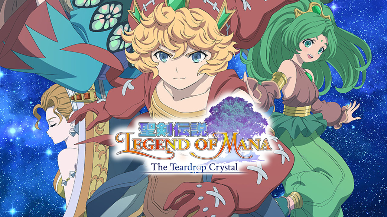 Legend of Mana: Il teaser trailer di The Teardrop Crystal, key visual