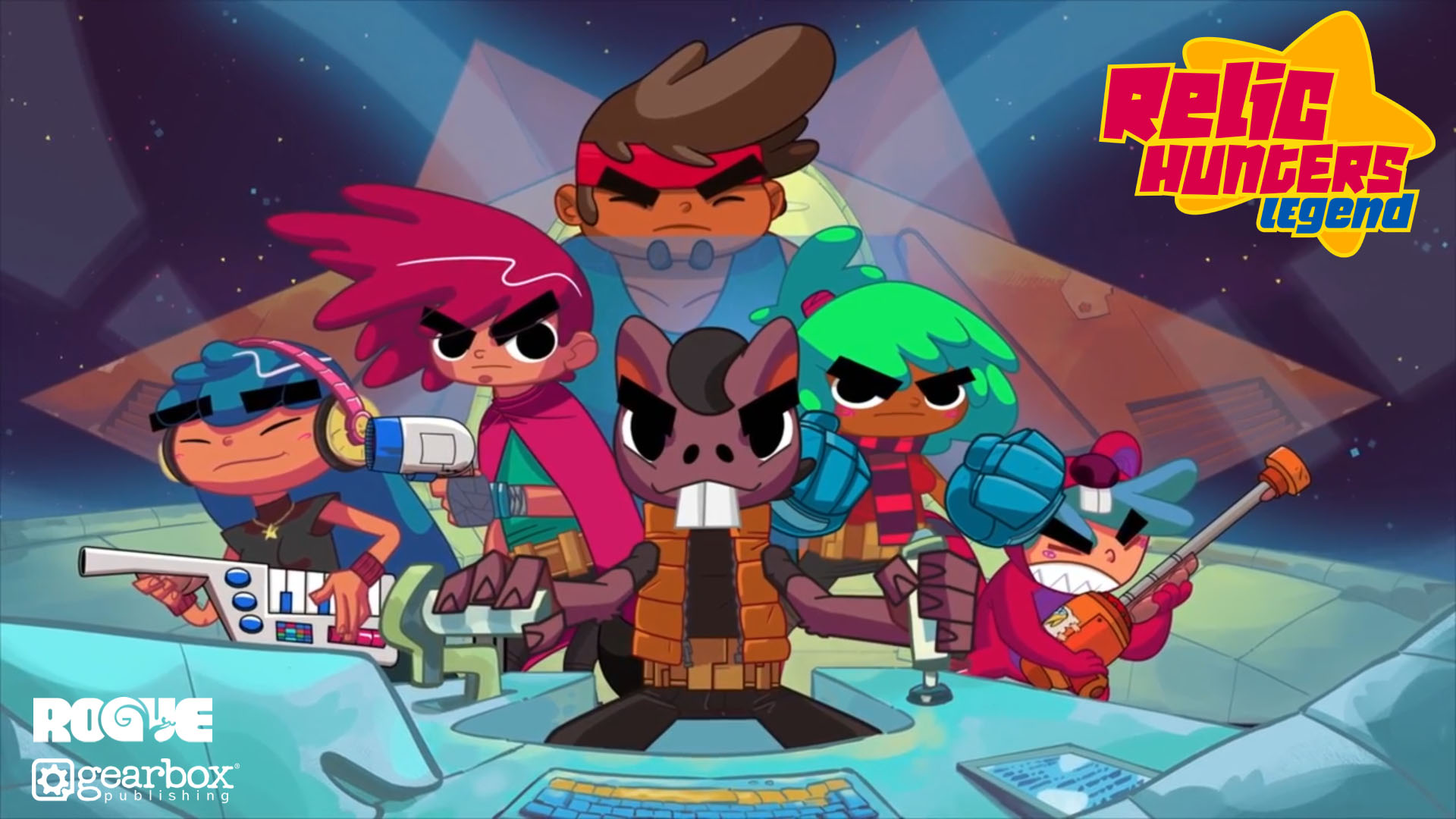 Gearbox Publishing pubblicherà looter-shooter top-down free-to-play Relic Hunters Legend per PC