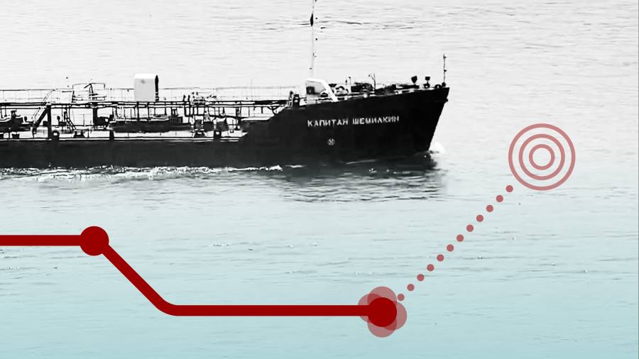 Come una petroliera russa ha cercato di nascondere la sua posizione