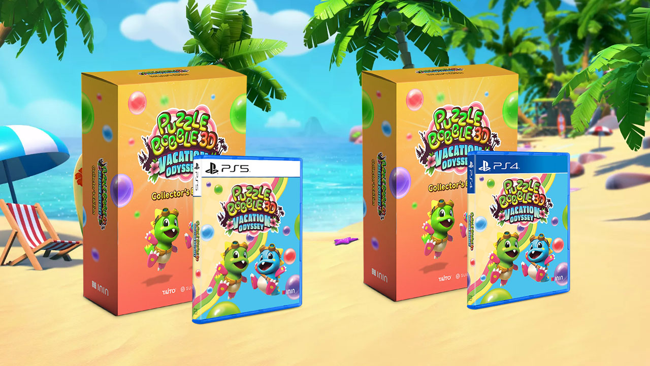 Annunciata l'edizione fisica di Puzzle Bobble 3D: Vacation Odyssey