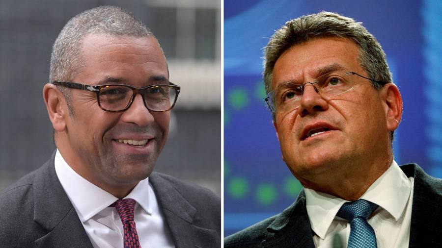 Il Regno Unito e l'UE fanno un passo avanti nei colloqui "costruttivi" sul commercio dell'Irlanda del Nord