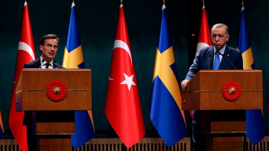 La Svezia afferma che i colloqui per l'adesione alla Nato con la Turchia stanno "andando molto bene"