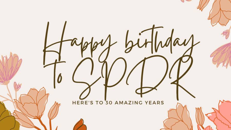 Buon trentesimo compleanno all'ETF*