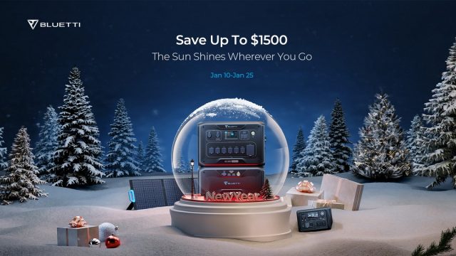 Massive Bluetti Power Station New Year Deals Offer up to 20% in Savings!