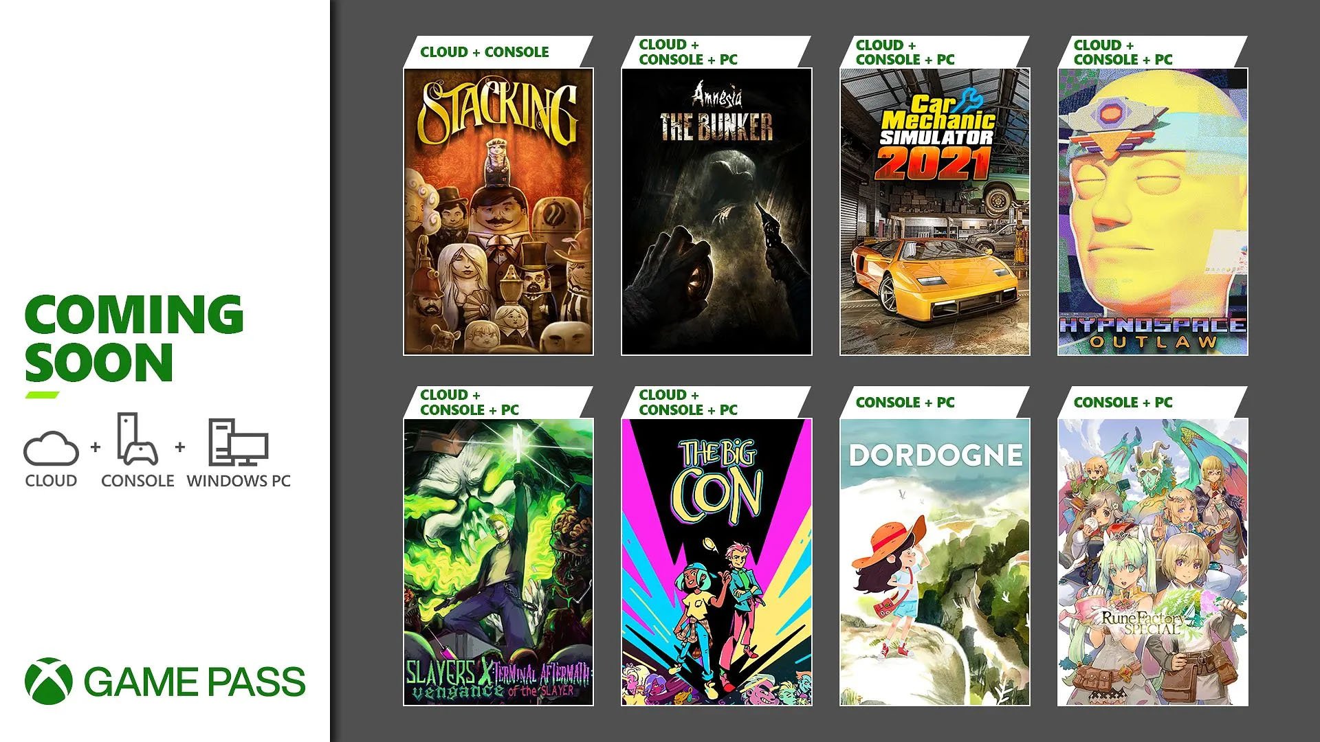 Xbox Game Pass aggiunge Amnesia: The Bunker, The Big Con, Dordogne e altro all'inizio di giugno