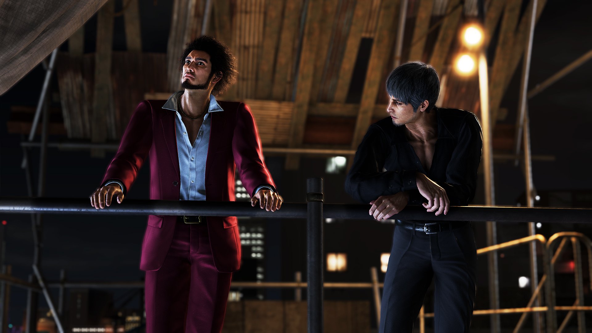 Like a Dragon: Infinite Wealth – Filmato di conversazione tra Kazuma Kiryu e Ichiban Kasuga