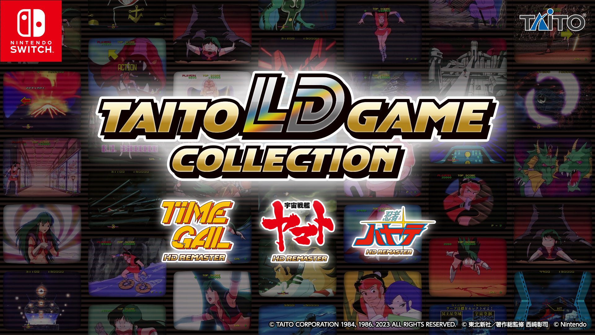 TAITO LD Game Collection annunciata per Switch