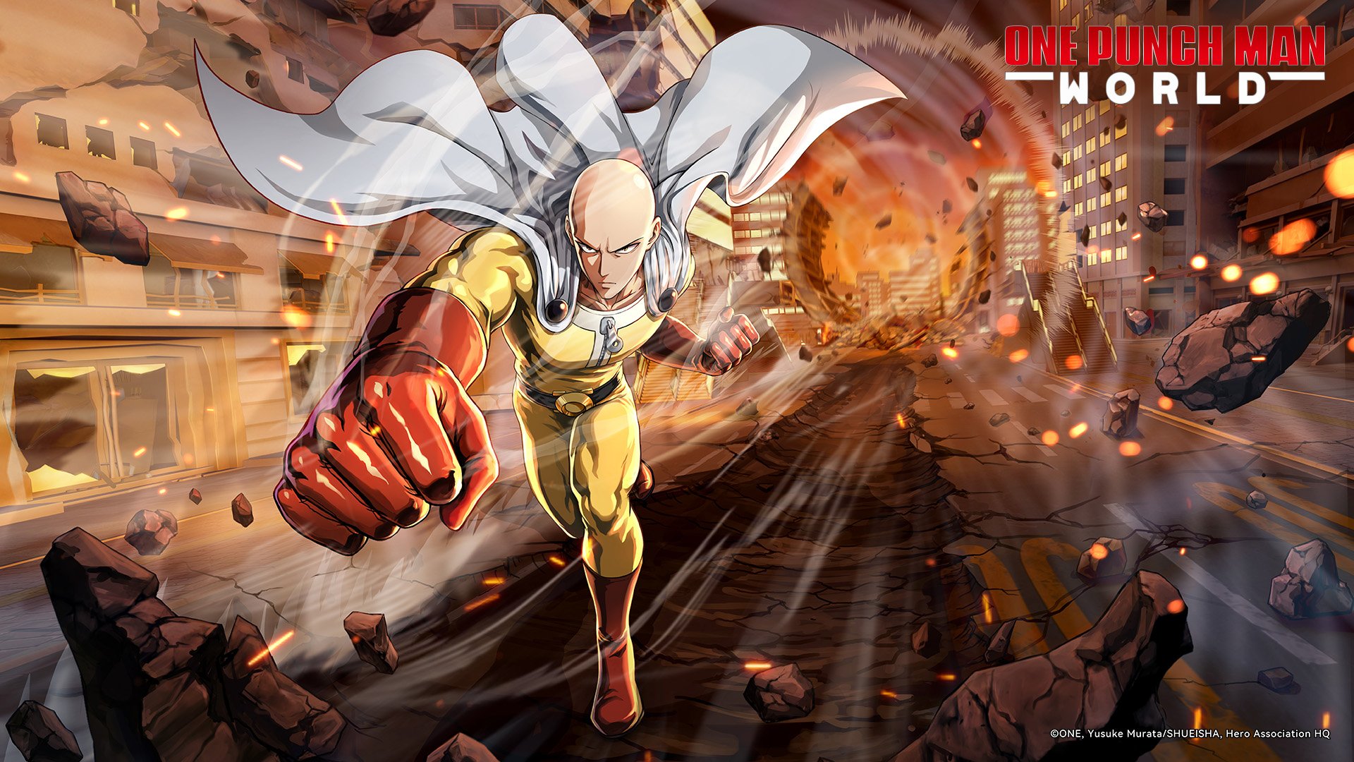 Gioco d'azione multiplayer free-to-play One Punch Man: World in arrivo nel 2023
