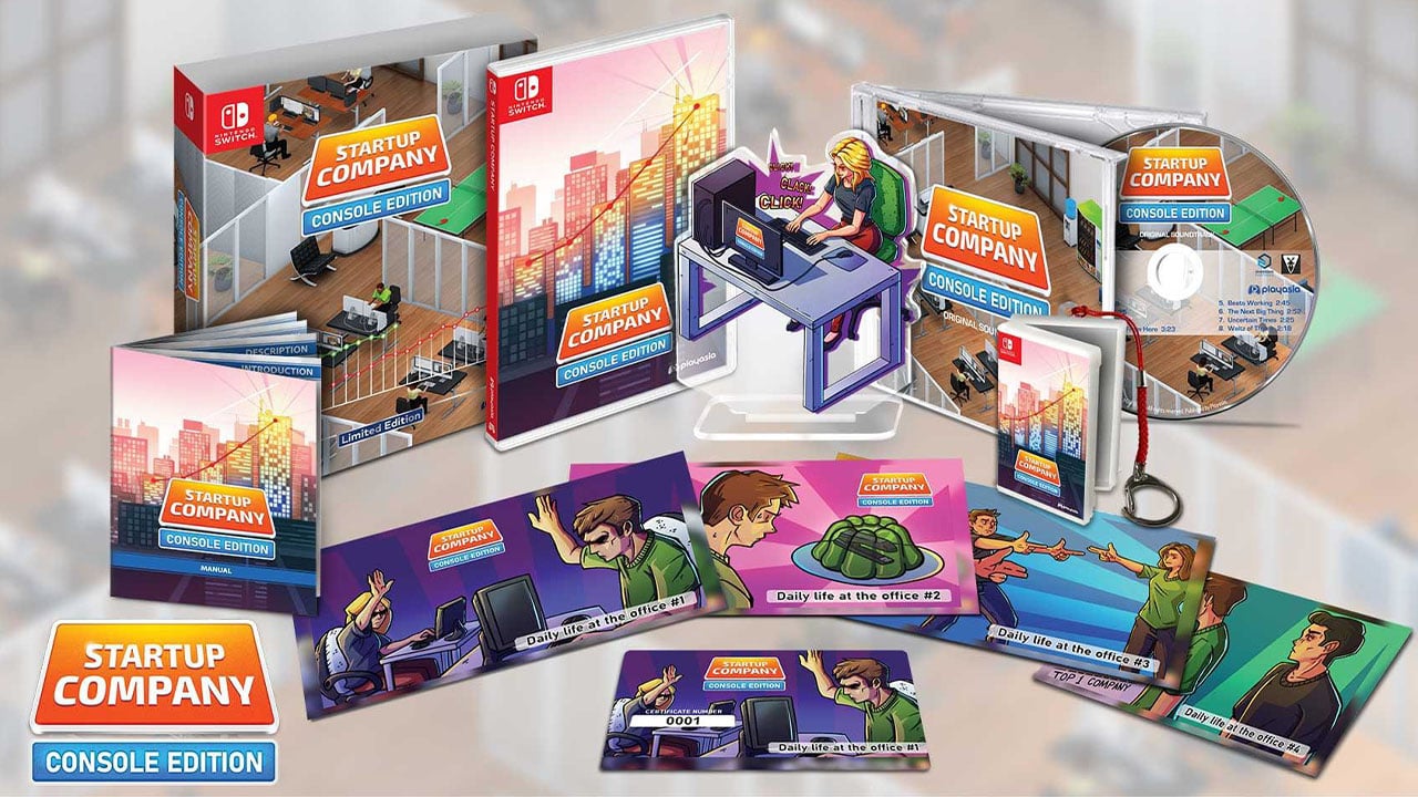 Startup Company Console Edition: annunciata la versione fisica di Switch