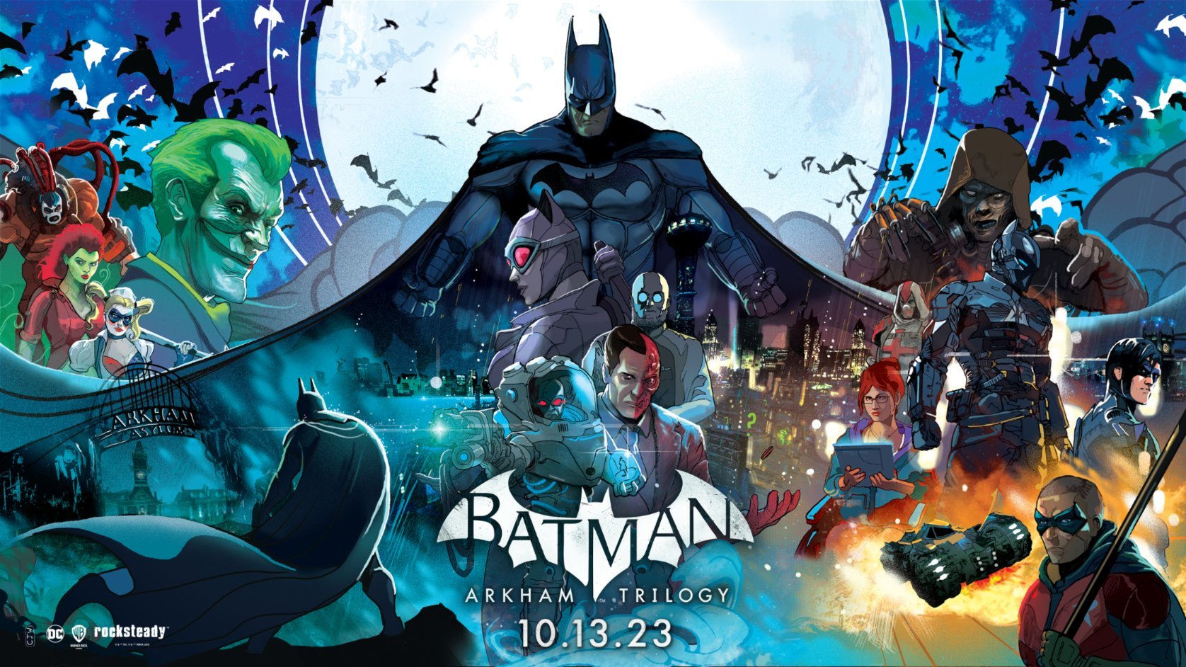 Batman: Arkham Trilogy uscirà il 13 ottobre