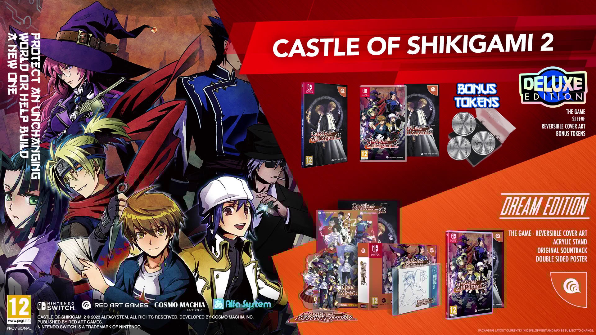 L'edizione fisica di Castle of Shikigami 2 Switch verrà lanciata nel secondo trimestre del 2024 in occidente
