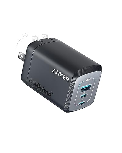 Caricabatterie USB C Anker Prime da 100 W, caricabatterie da parete Anker GaN, compatto...