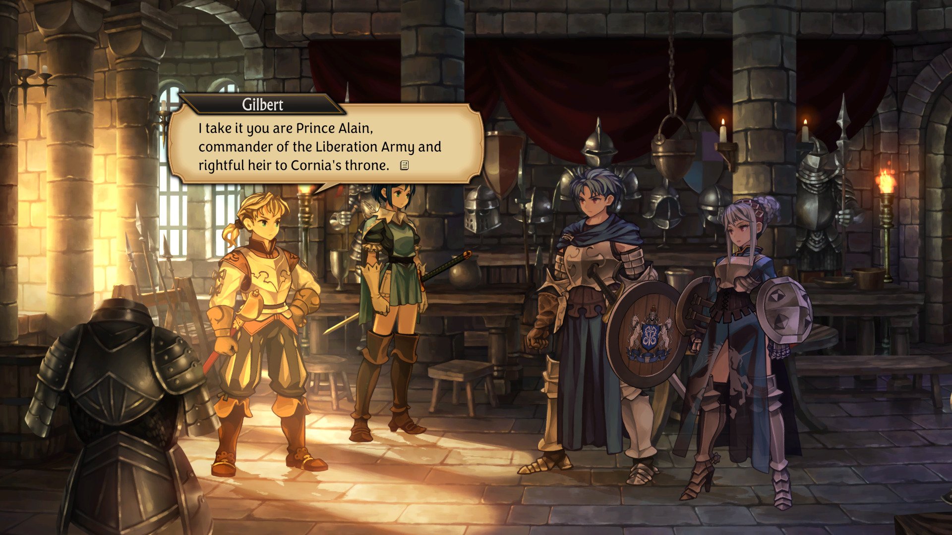 Unicorn Overlord descrive più personaggi alleati e attività sociali