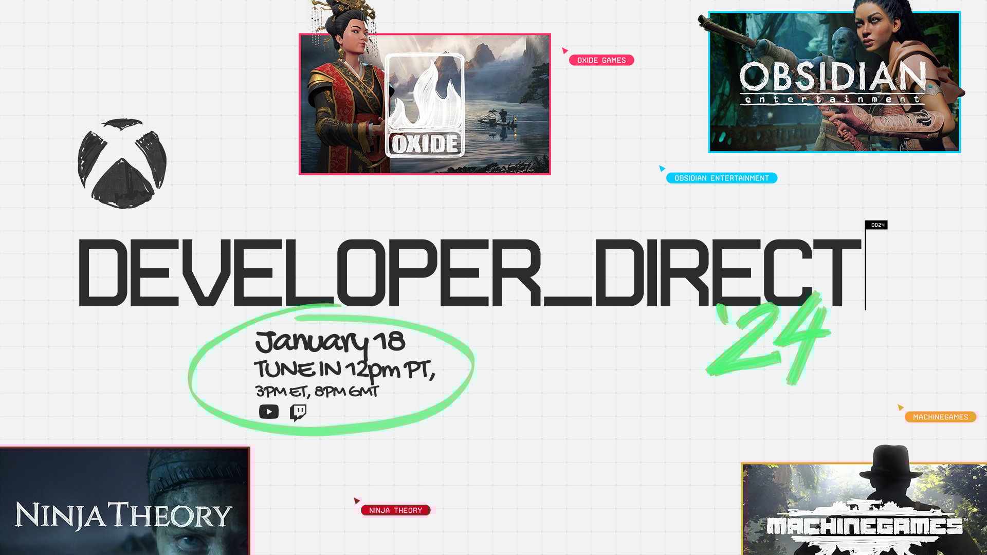 Xbox Developer_Direct '24 previsto per il 18 gennaio
