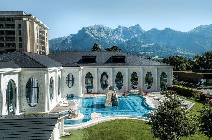 I bagni caldi Tamina al Grand Resort Bad Ragaz