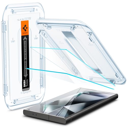 Proteggi schermo Spigen GlasTR EZ Fit (confezione da 2)