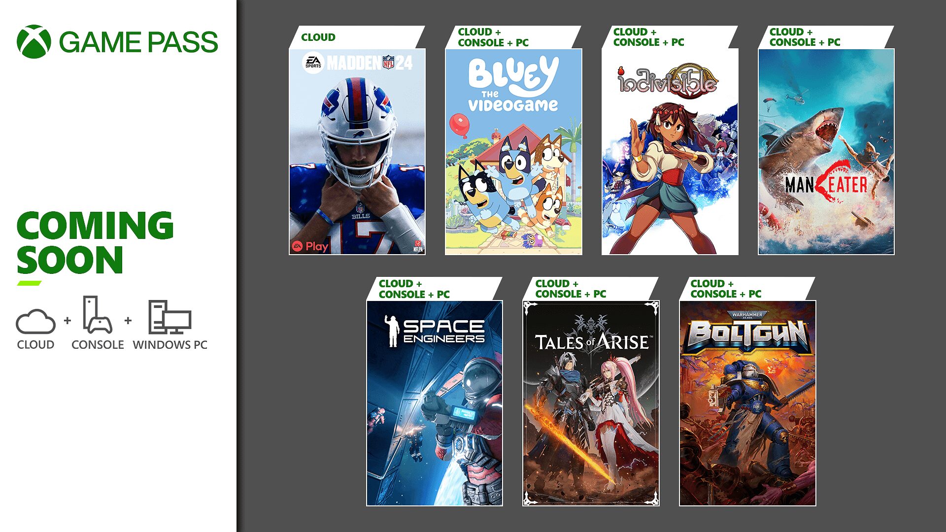 Xbox Game Pass aggiunge Tales of Arise, Indivisible, Space Engineers e altro a fine febbraio
