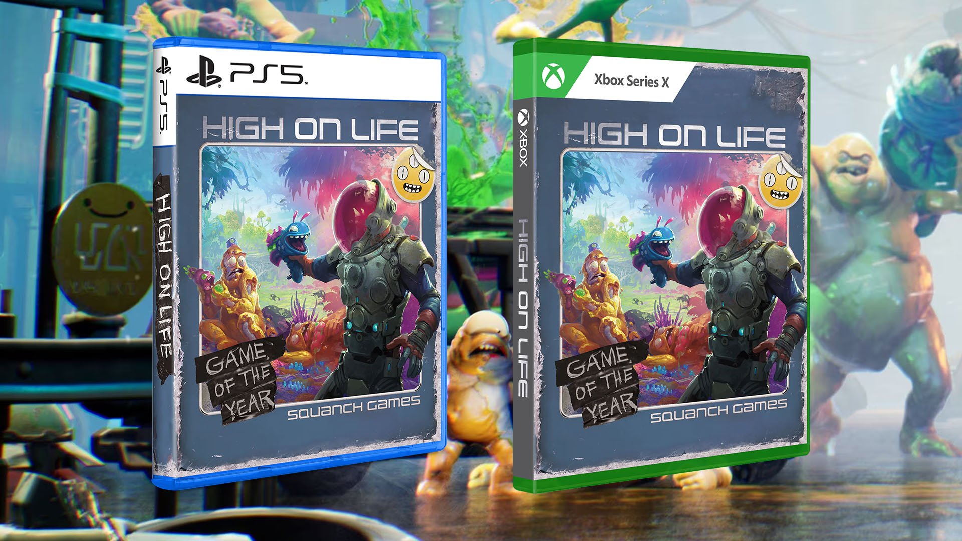Annunciate le edizioni fisiche limitate di High On Life per PS5 e Xbox Series