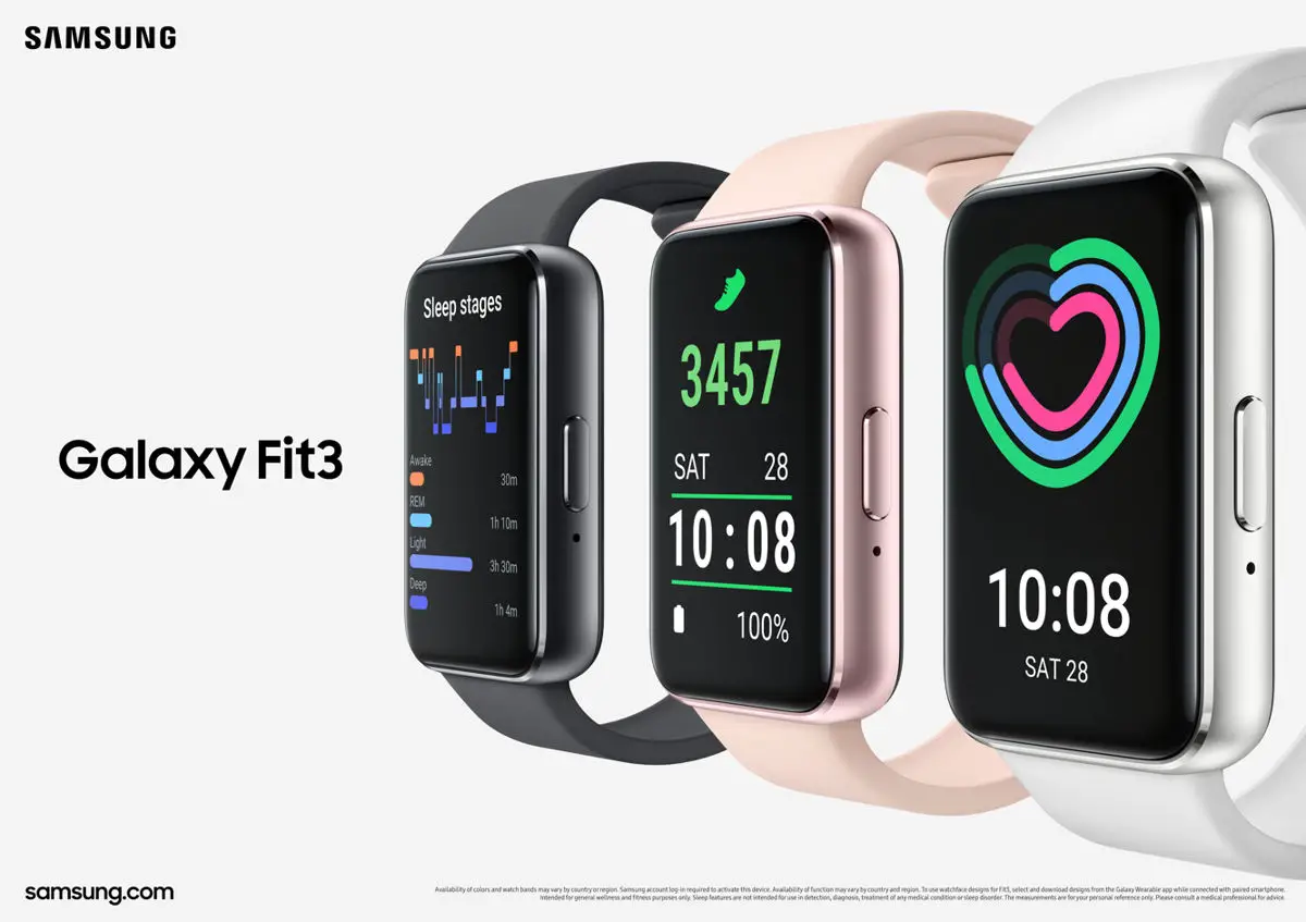 Il Samsung Galaxy Fit 3 è ufficialmente qui