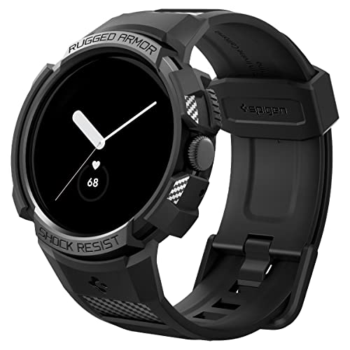 Spigen Rugged Armor Pro Progettato per Google Pixel Watch 2/Custodia per orologio Pixel...