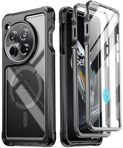 Custodia Poetic Guardian per OnePlus 12 5G (2024), protezione schermo integrata...