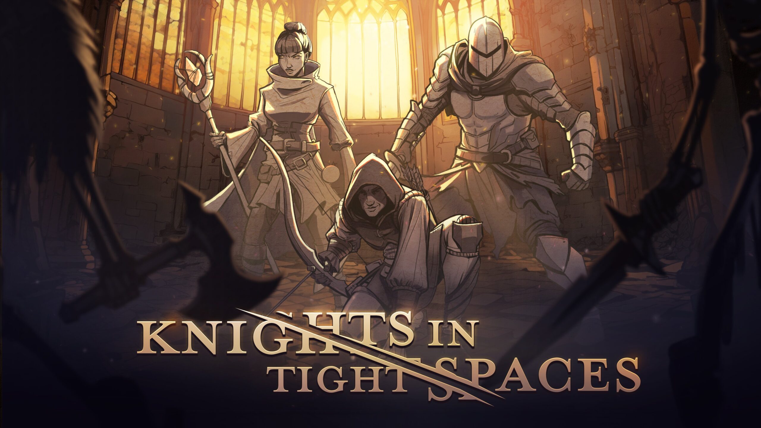 Il costruttore di mazzi strategici a turni Knights in Tight Spaces annunciato per PC