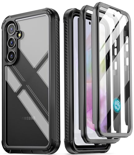 Custodia Guardiano Poetico per Samsung Galaxy A35 5G, [2 Front Frame] [20 FT...