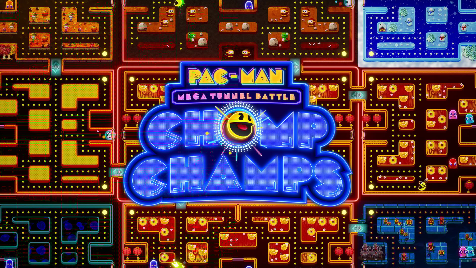 PAC-MAN Mega Tunnel Battle: Chomp Champs verrà lanciato il 9 maggio