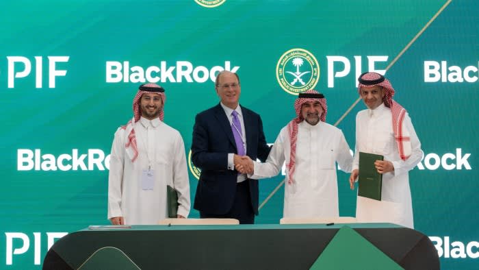 BlackRock lancerà una società di investimenti saudita dopo un accordo da 5 miliardi di dollari con Riyadh