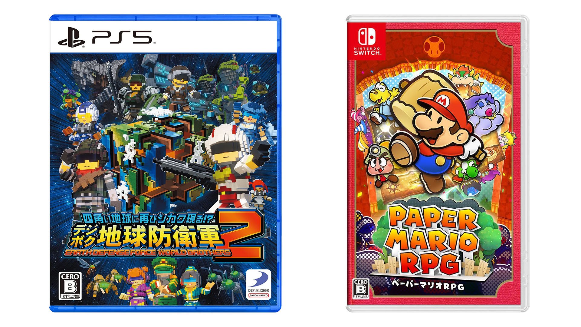 Uscite di giochi giapponesi di questa settimana: Earth Defense Force: World Brothers 2, Paper Mario: Il Portale Millenario e altro ancora