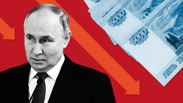 I flussi finanziari russi crollano dopo che gli Stati Uniti hanno preso di mira la macchina da guerra di Vladimir Putin