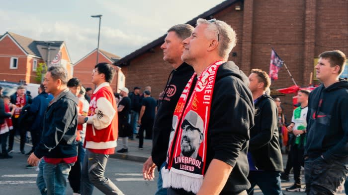 Jürgen Klopp e la dirigenza del Liverpool