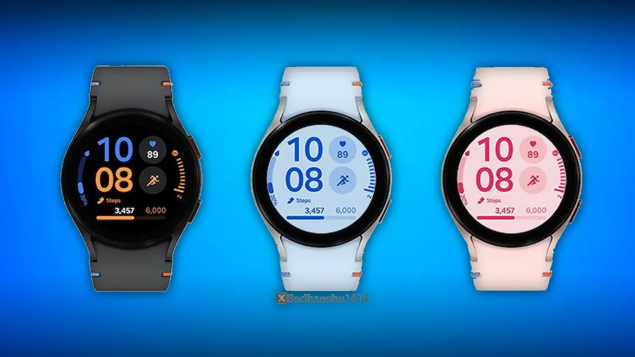 Le perdite di Galaxy Watch FE mostrano un design familiare