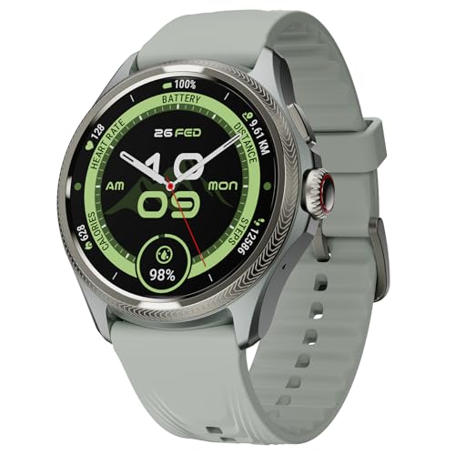 Smartwatch Enduro Ticwatch Pro 5 da uomo 1.43' Smartwatch con sistema operativo Android Wear...