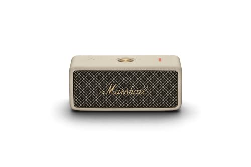 Altoparlante Bluetooth portatile Marshall Emberton II, crema