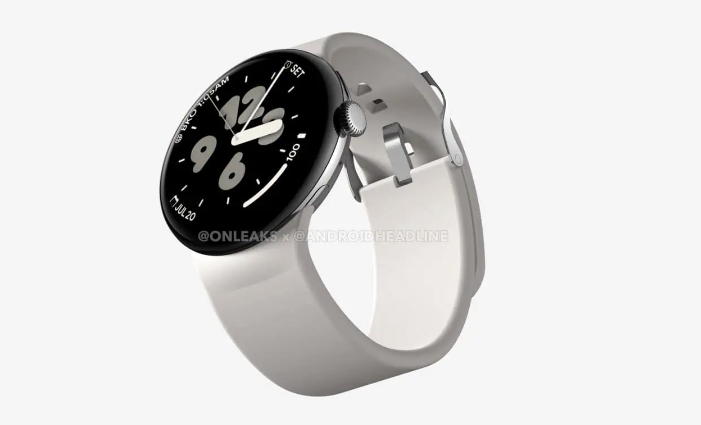 Sembra che stiamo ottenendo un modello Pixel Watch 3 più grande